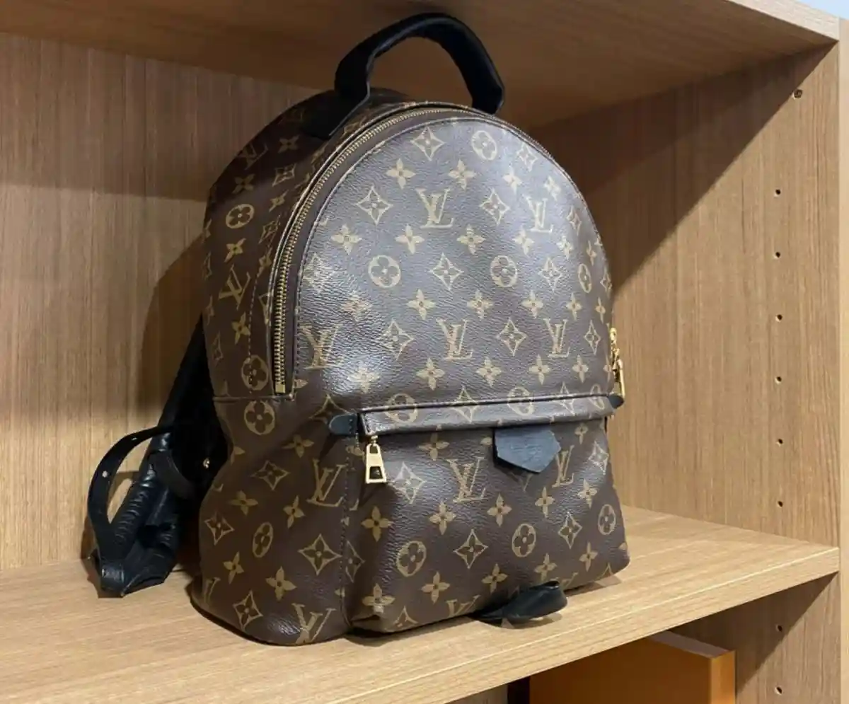 Louis vuitton desenli sırt çantası
