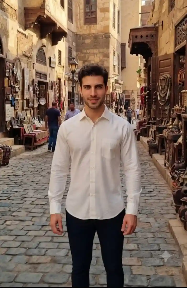 şık beyaz gömlek.. dukes marka