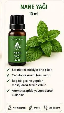 Alyalina nane yağı 10 ml