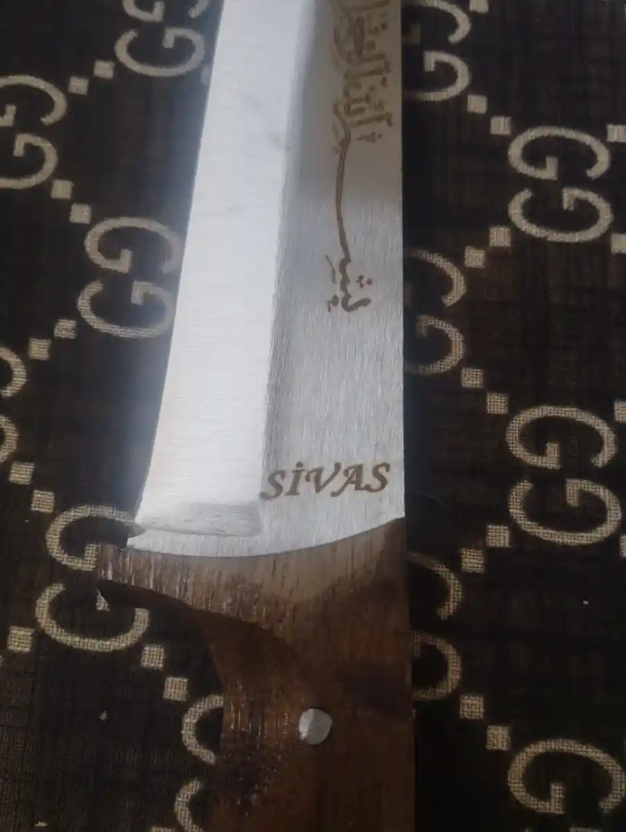 Sivas bıçağı - ahşap saplı