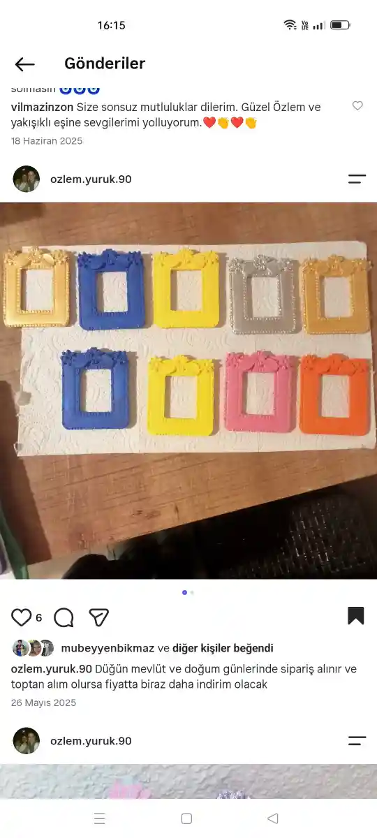 Magnet resim çerçevesi  toplu sipariş alınır her renk mevcuttur