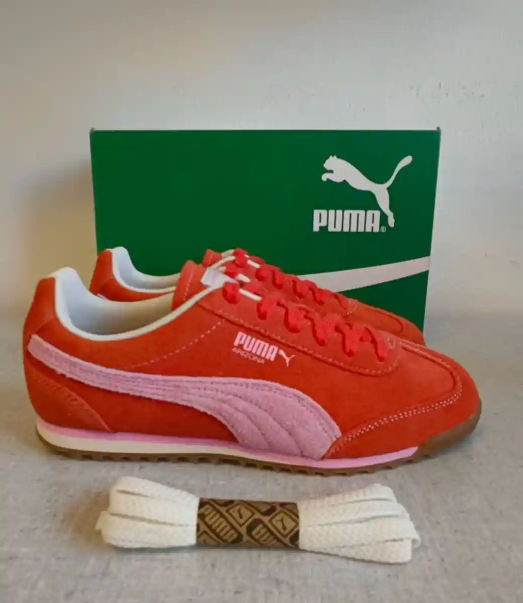 Puma kırmızı spor ayakkabı