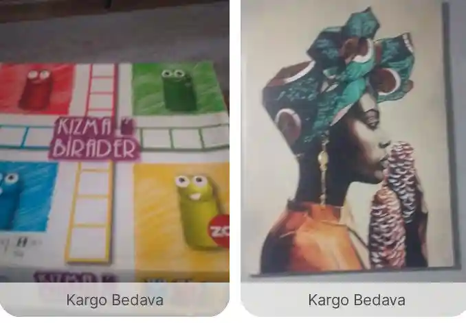 Kızma birader masa oyunu ve sanat tablosu