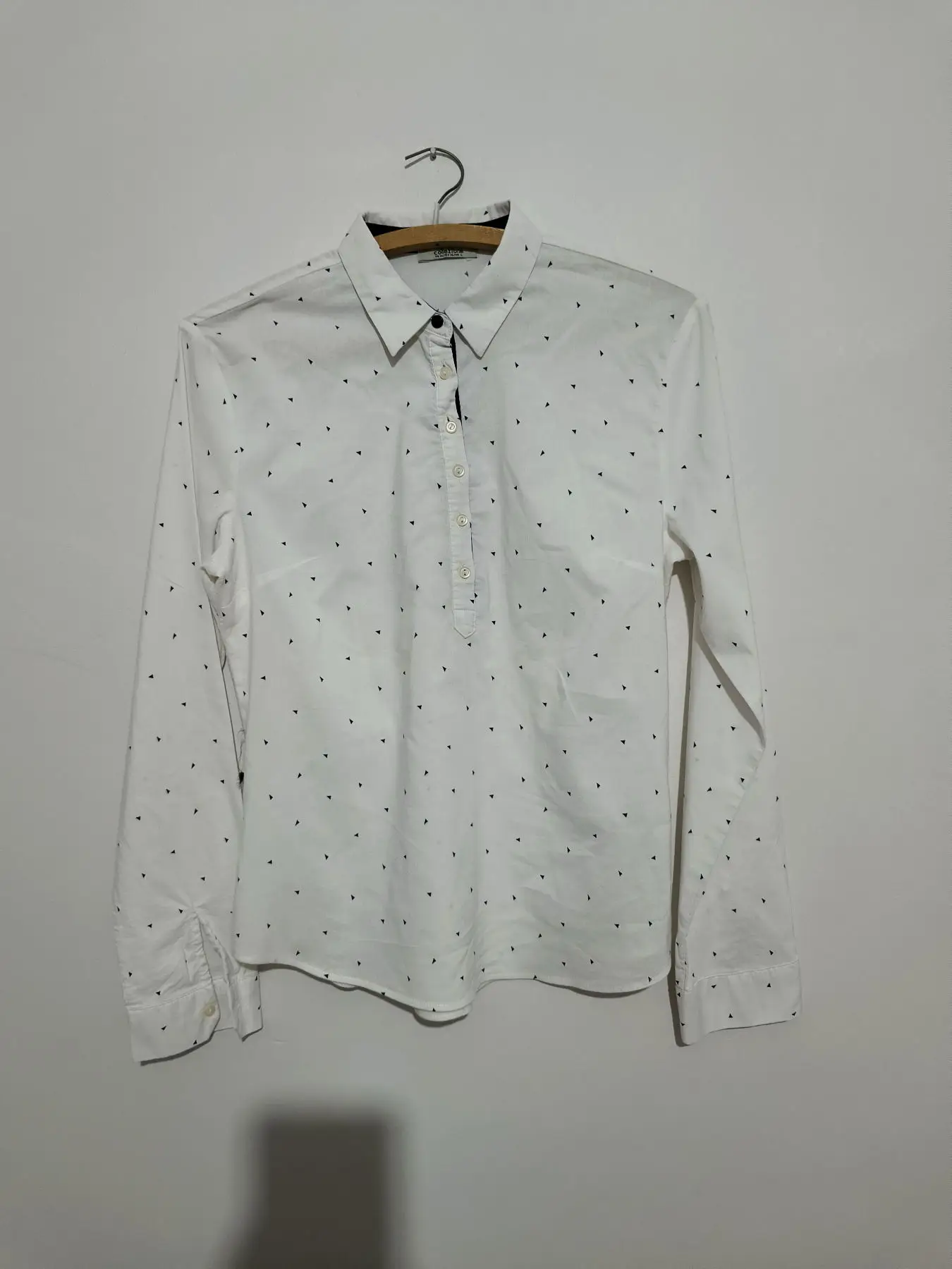 Colezione desenli patlı bluz