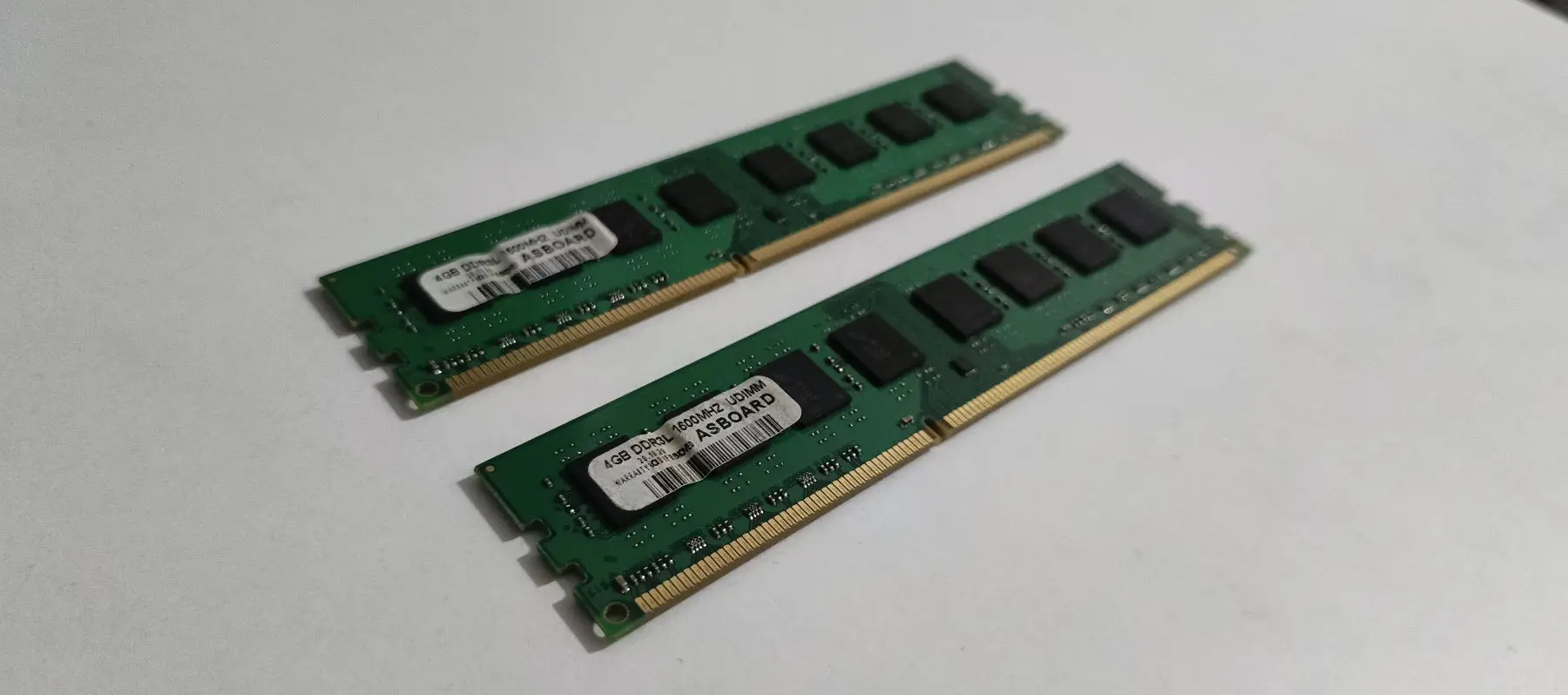 Asboard 4+4=8 gb ddr3 1600 mhz masaüstü bi̇lgi̇sayar ram