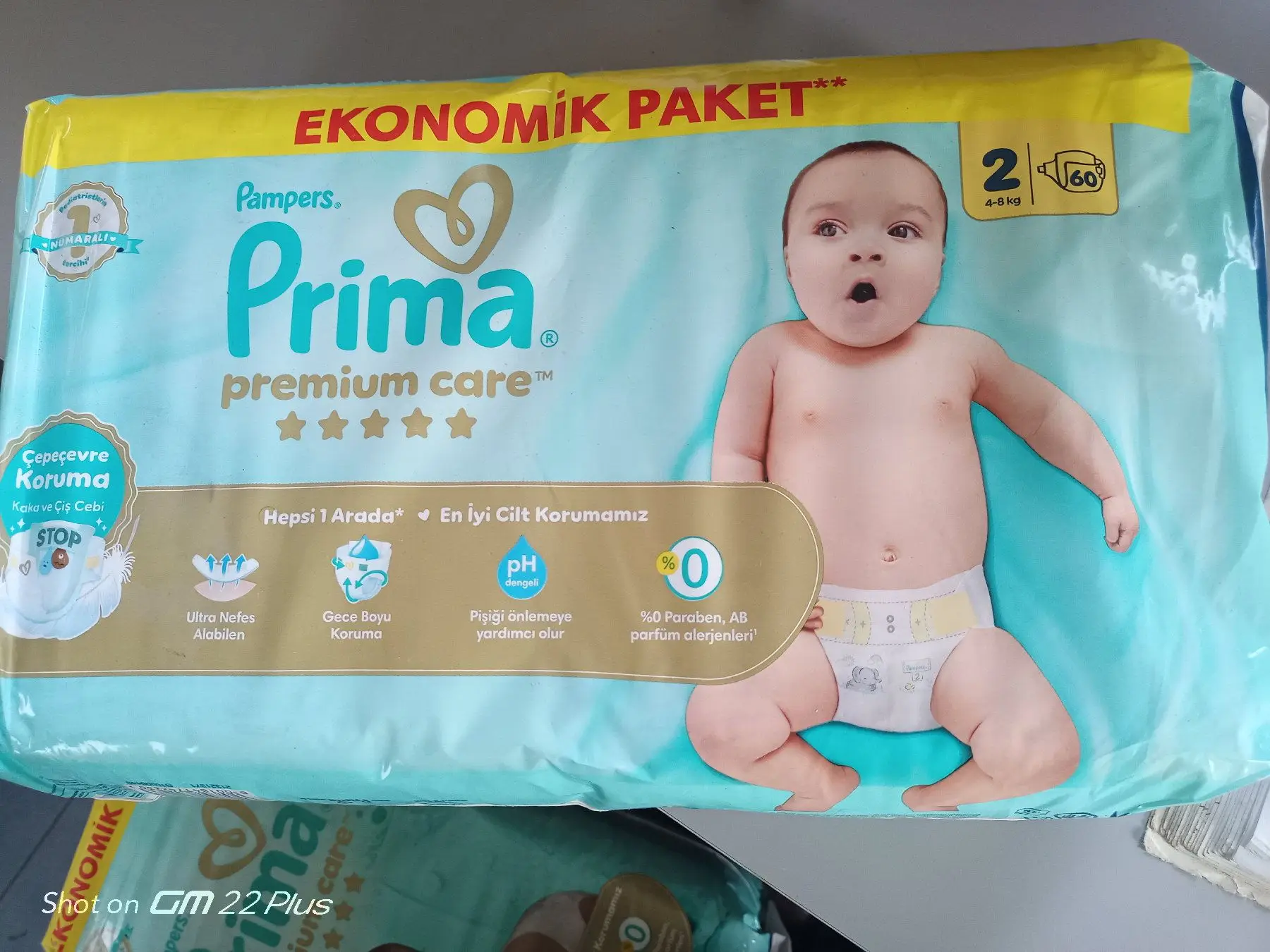 Pampers prima premium care bebek bezi ekonomik paket