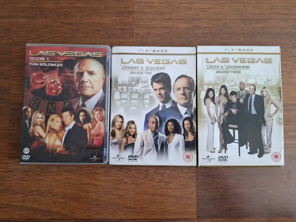 Las vegas dizi dvd seti 1 2 3 sezon