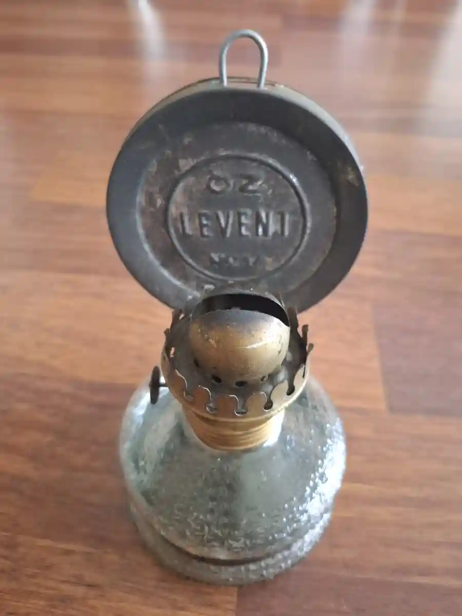 Antik öz levent gaz lambası ilan görseli