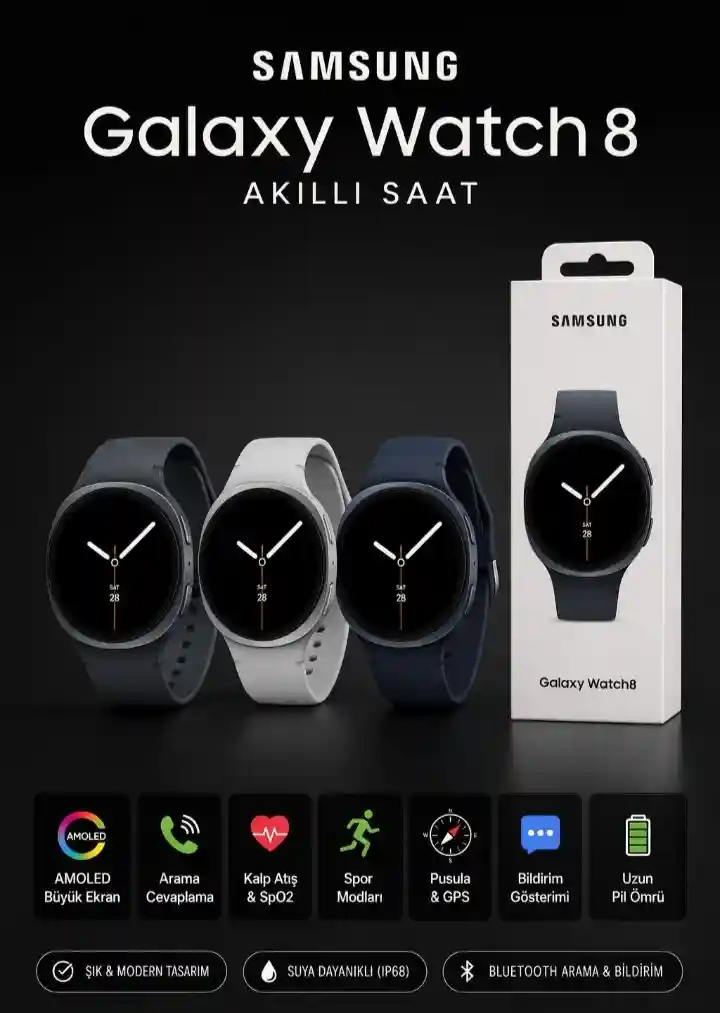 Samsung galaxy watch 8 akıllı saat