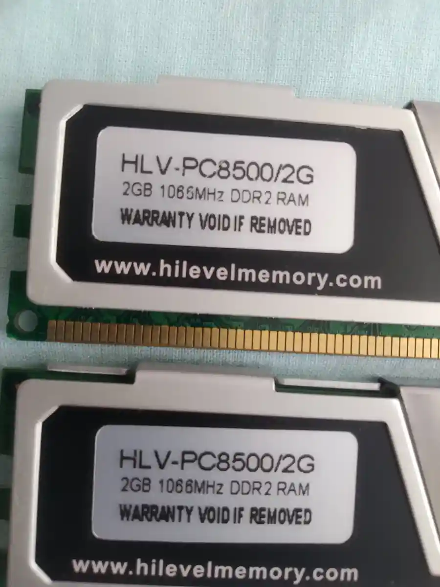 Hi level 2x2: 4gb ddr2 1066mhz ram bellek modülü