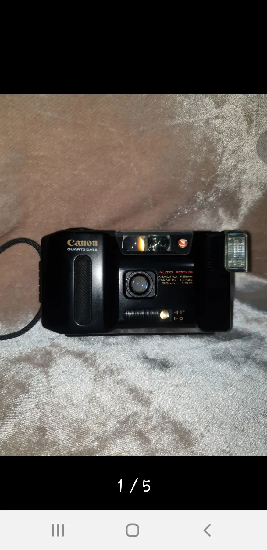 Canon filmli fotoğraf makinesi ilan görseli