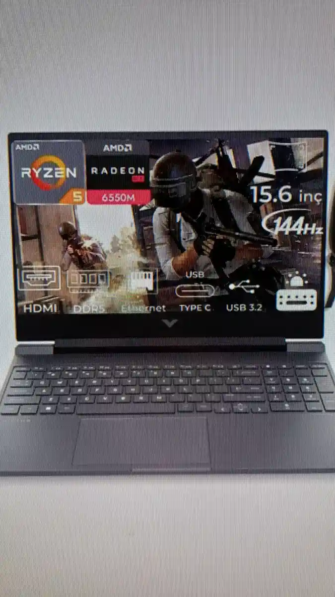 15.6 inç oyun bilgisayarı - ryzen 5