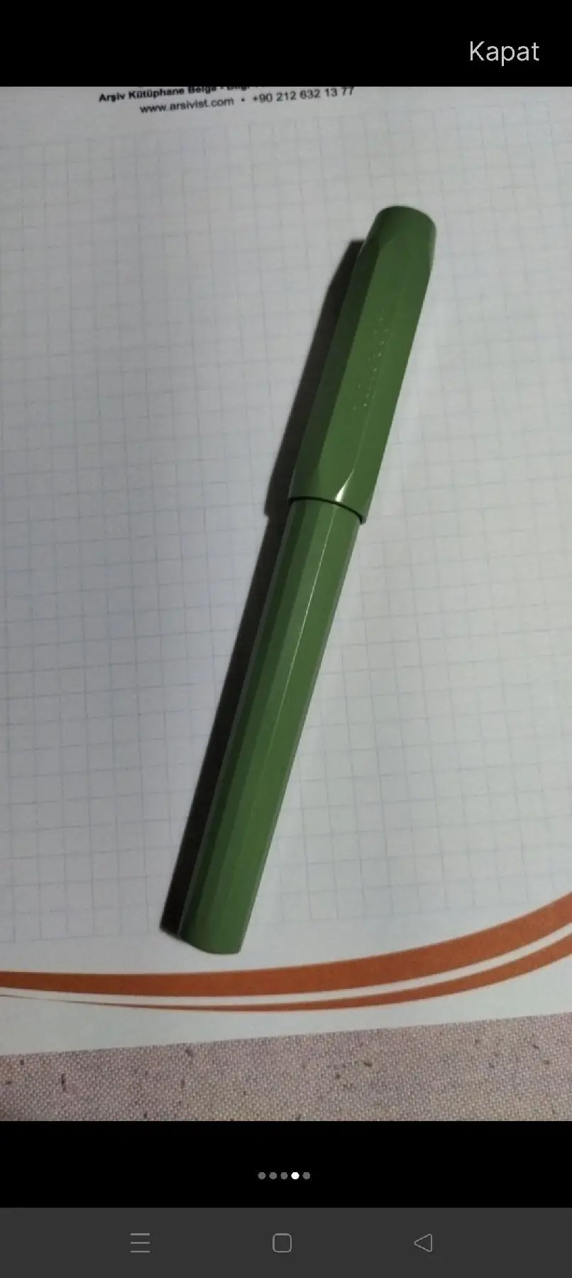 Kaweco orgınal dolma kalem ilan görseli
