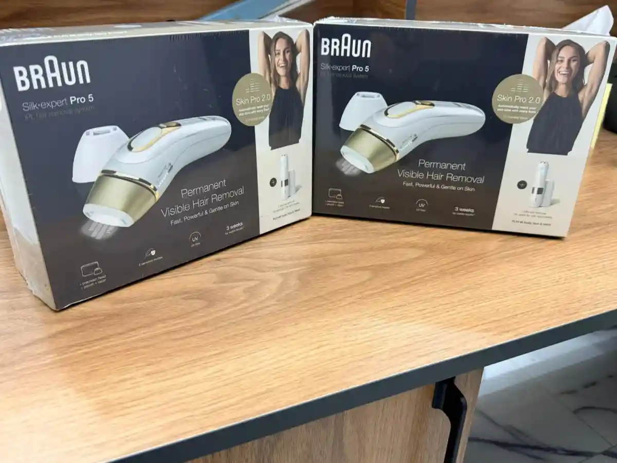 Braun silk-expert pro 5 lazer epilasyon cihazı