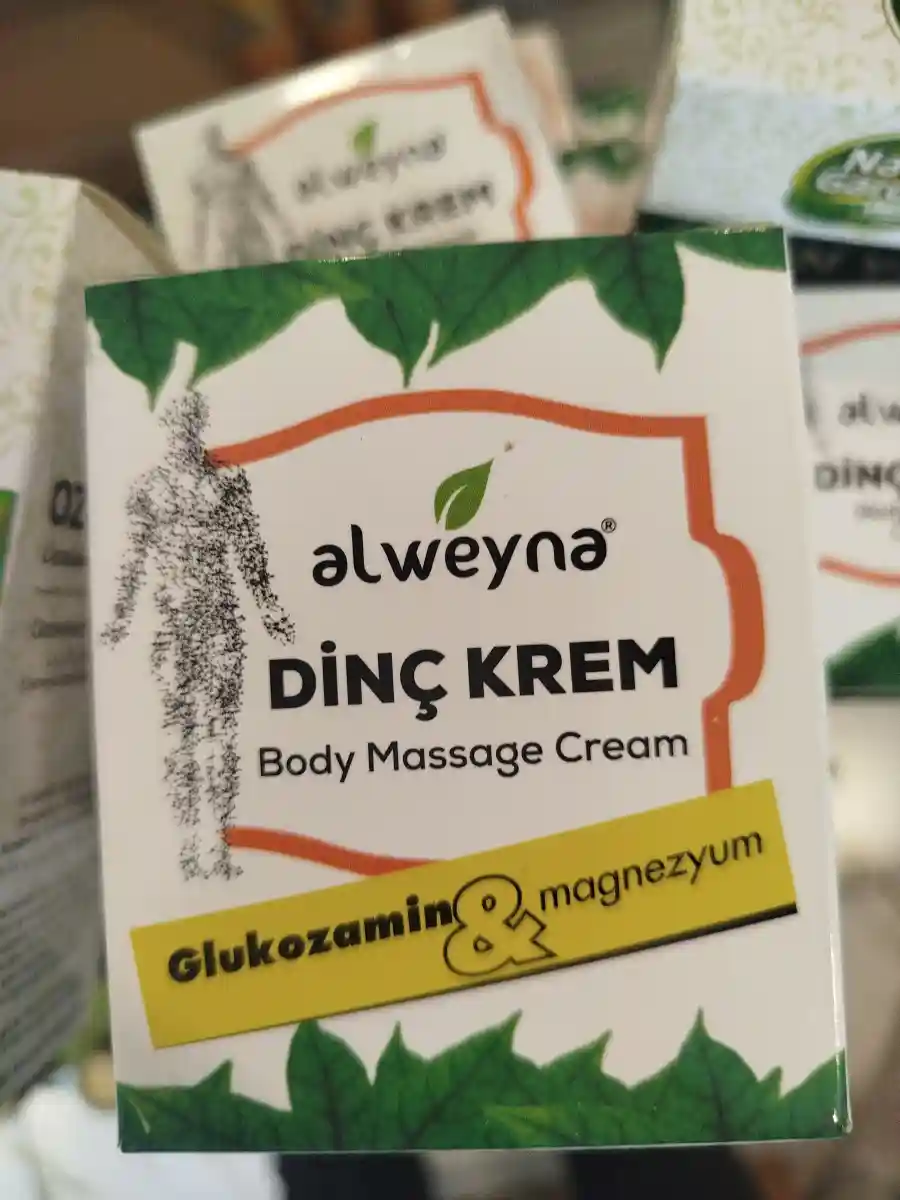 Alweyna dinç krem - vücut masaj kremi