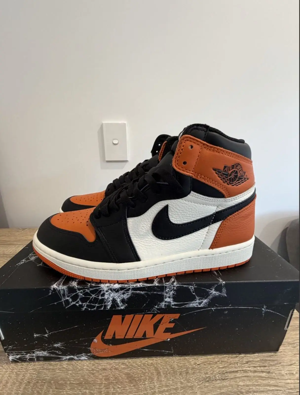 Nike air jordan 1 yüksek topuklu ayakkabı