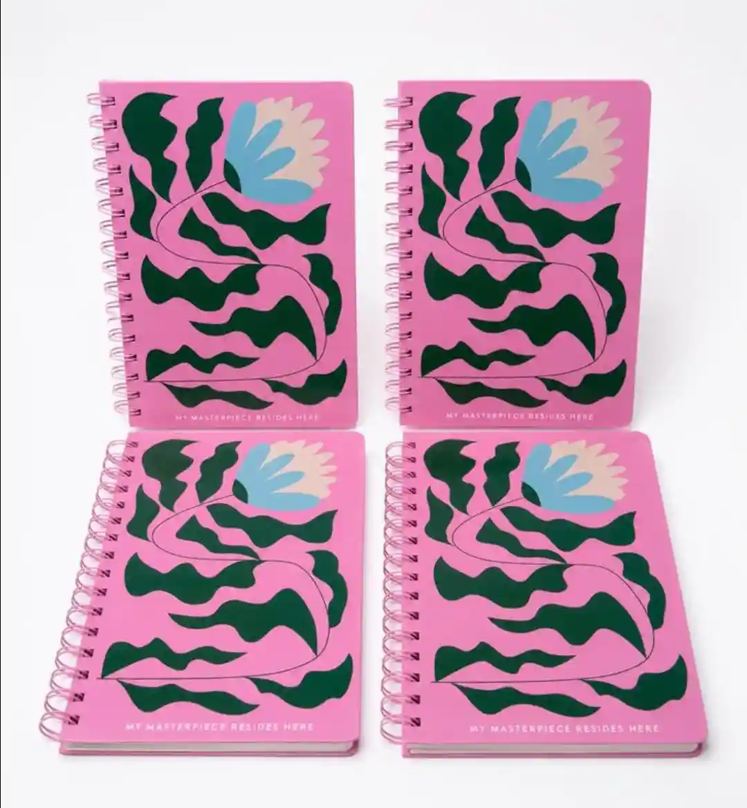Renkli spiral defter seti