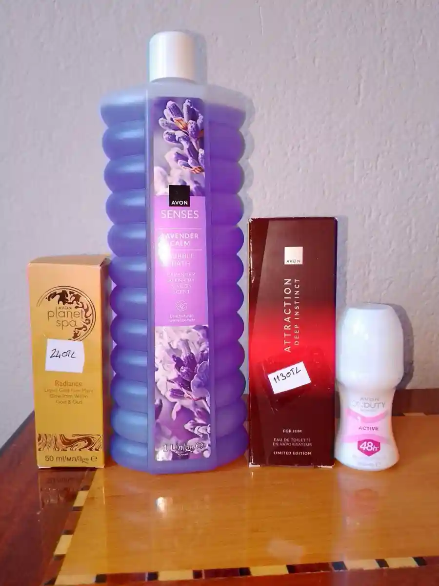 Lavanta kokulu şampuan ve deodorant seti