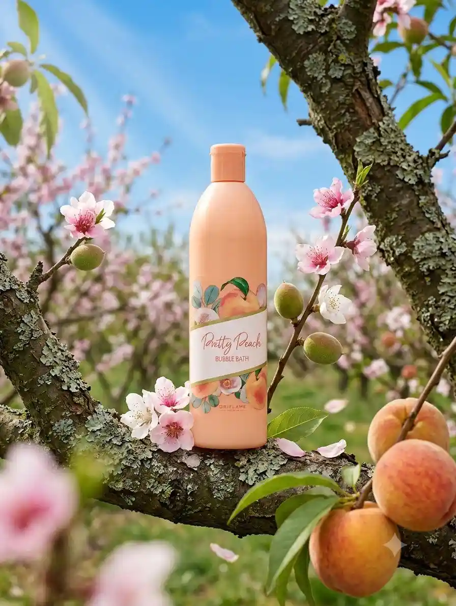 Pretty peach duş jeli