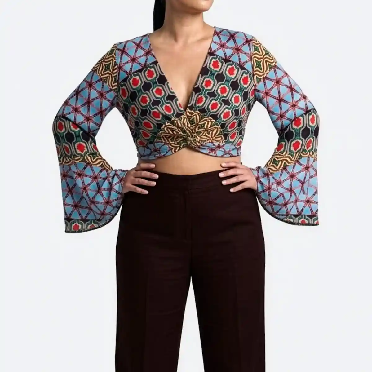 Retro zara yazlık bluz