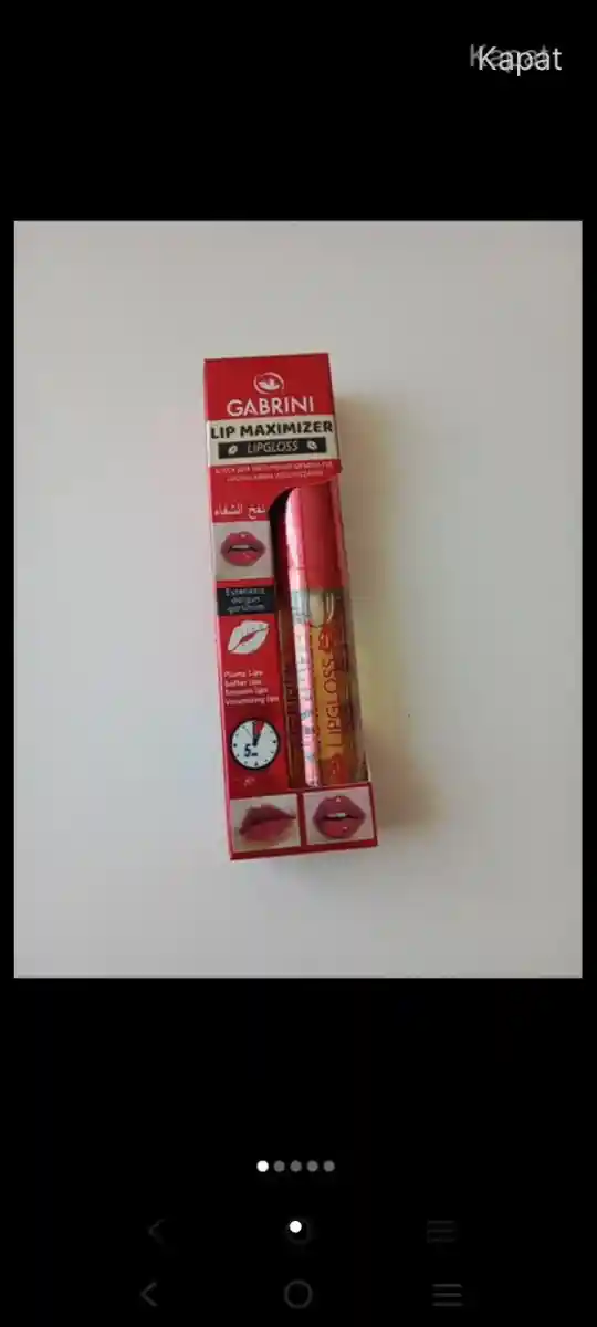 Gabrini dudak kalemi - kırmızı