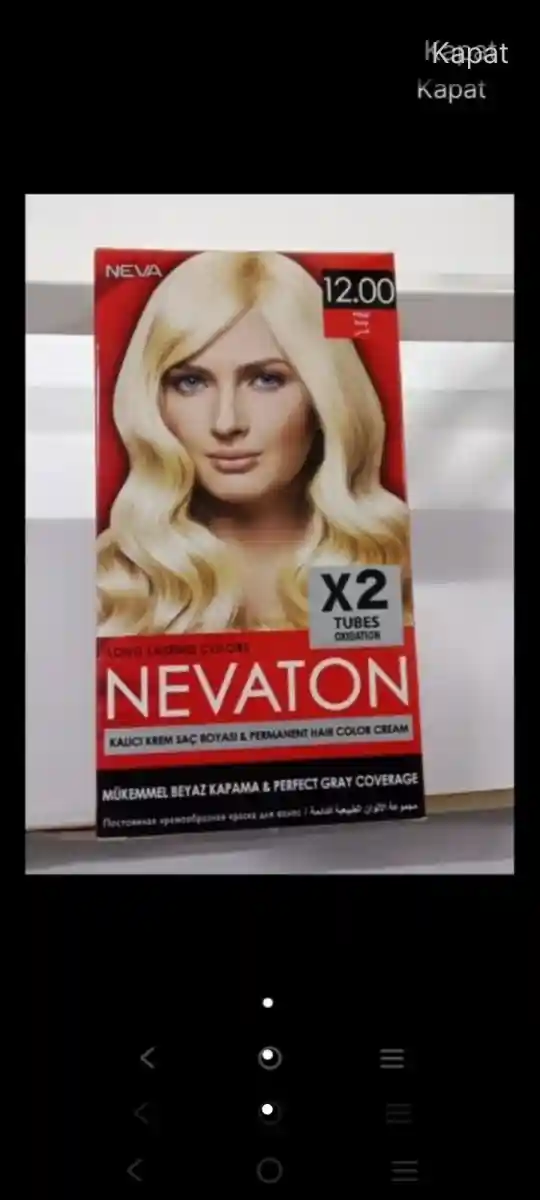 Nevaton 12.00 saç boyası