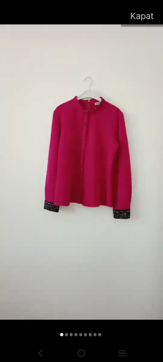 şık pembe kadın bluz