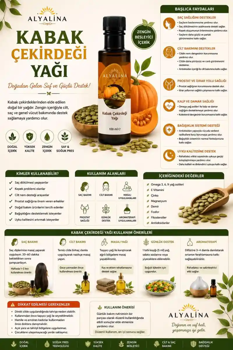 Kabak çekirdeği yağı 100 ml