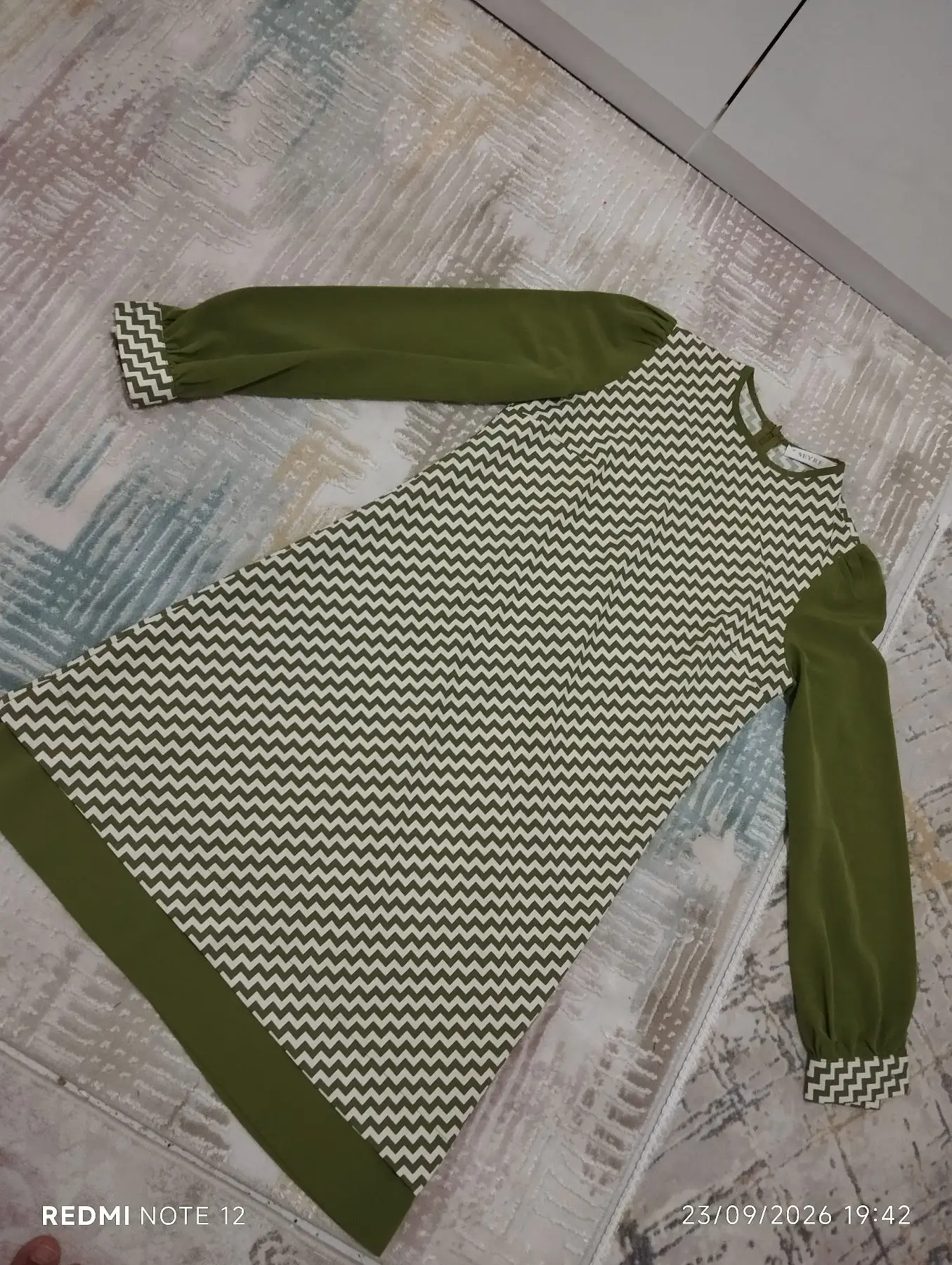 36 beden tunik 1 2 kez kullanıldı