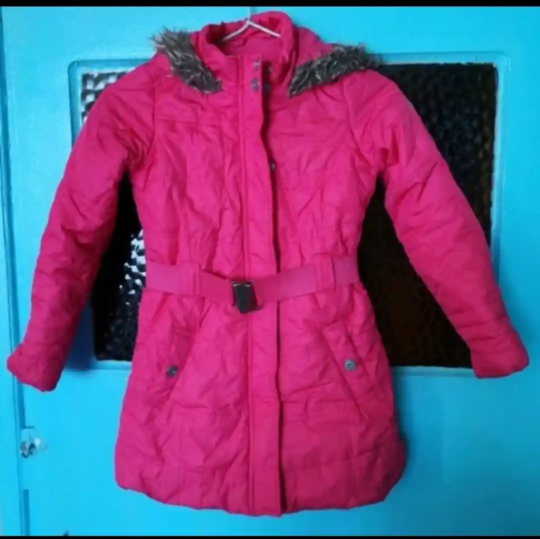 Pembe kışlık kaban ilan görseli