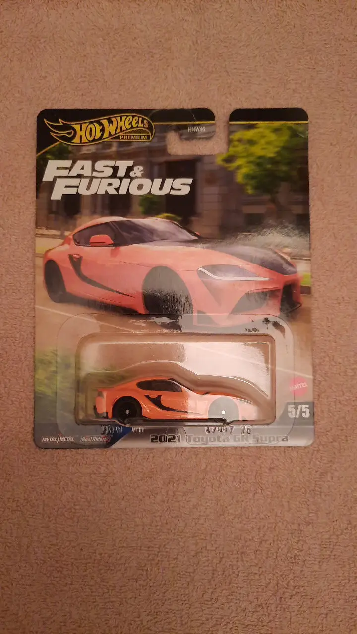 Hot wheels fast & furious toyota supra gr