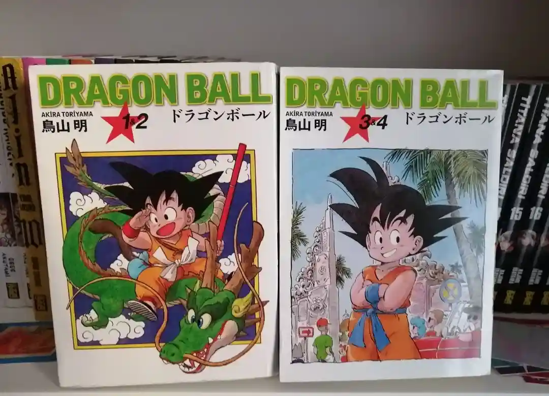 Dragon ball manga cilt 1-4 set ilan görseli