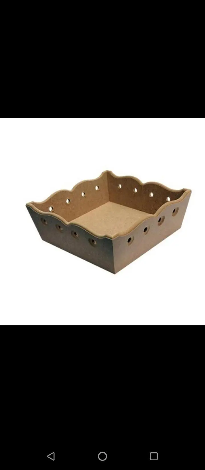 Yeni/mdf ahşap ekmeklik 23*23*8.7cm