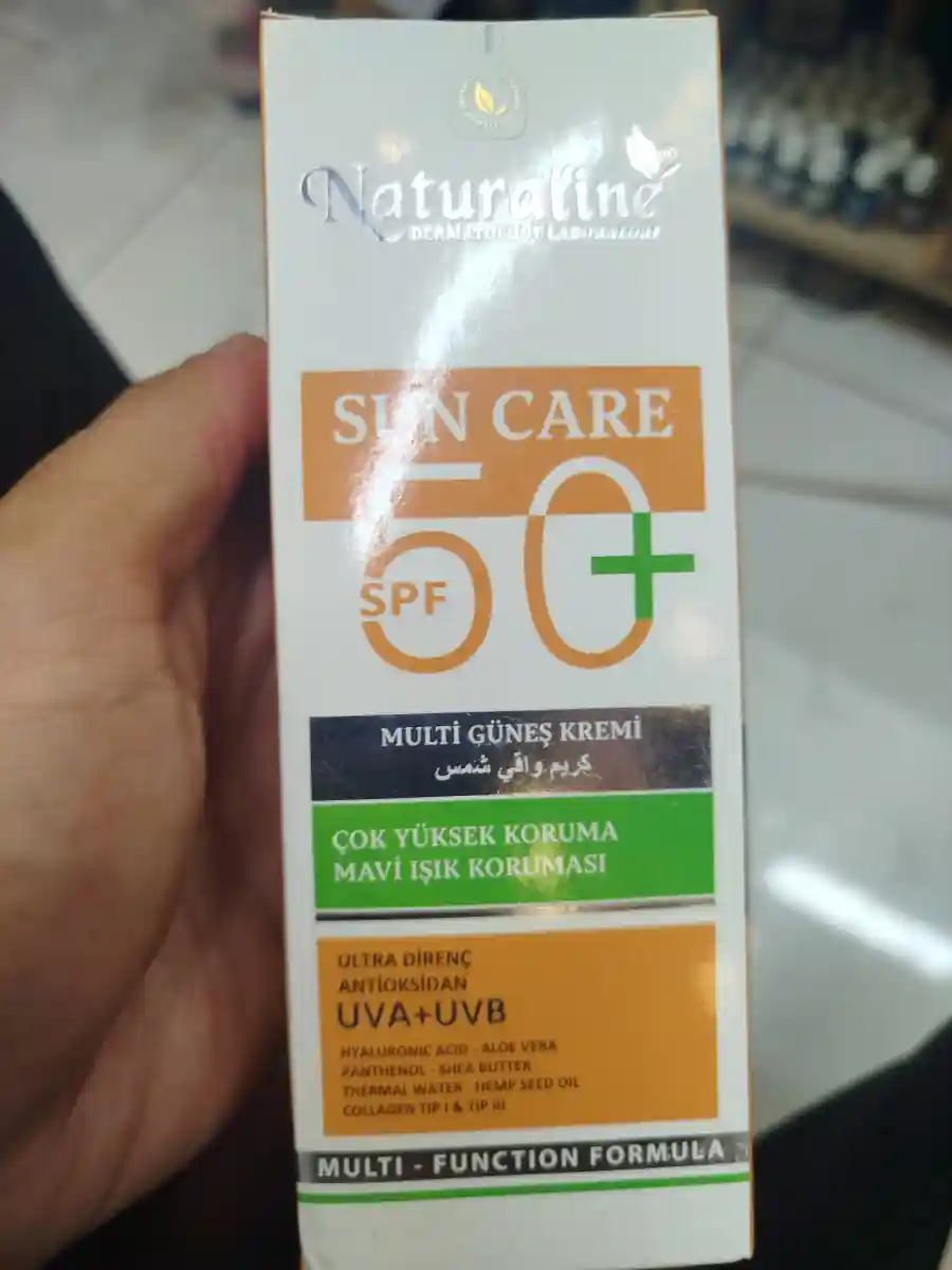 Naturaline spf 50 güneş kremi