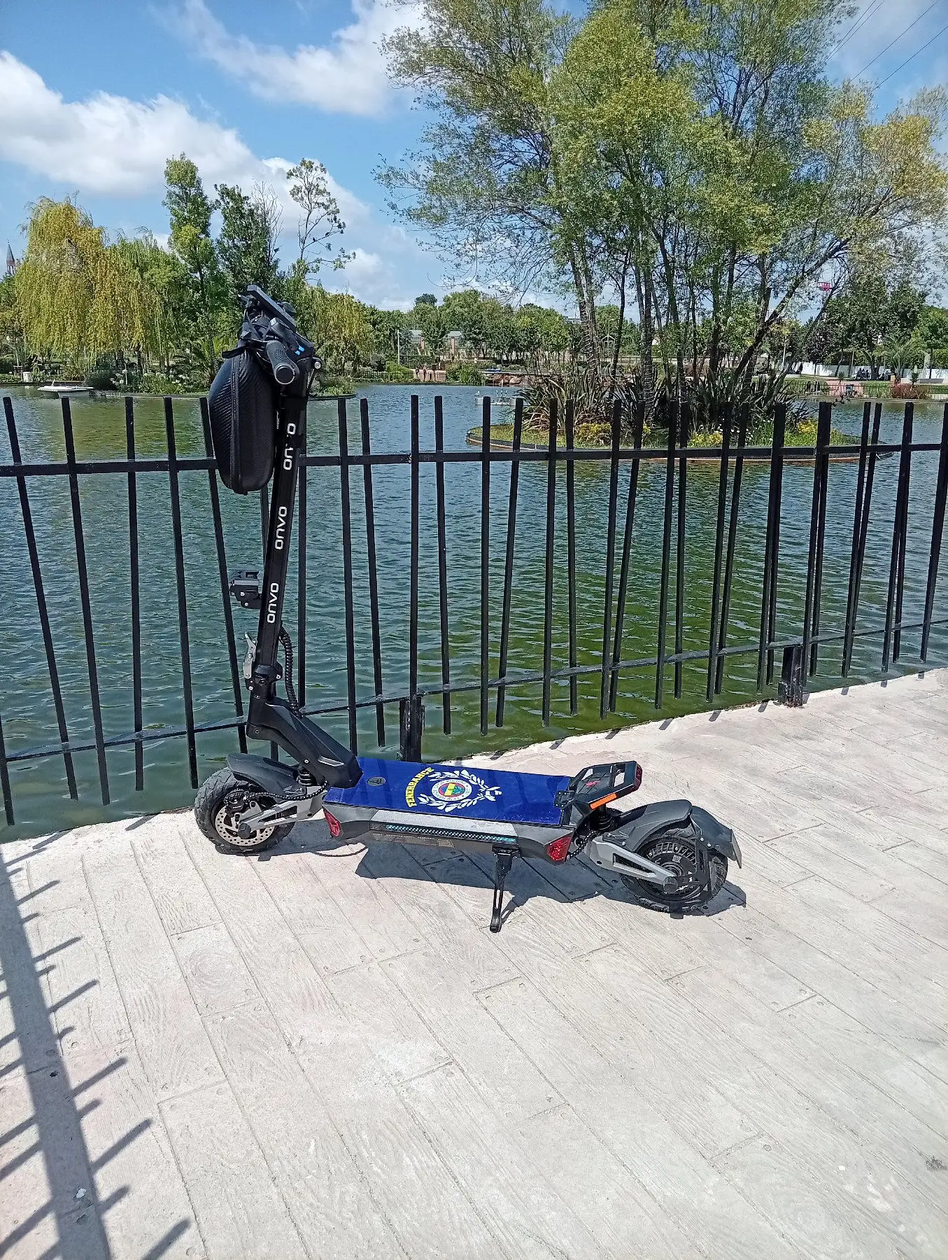 Katlanabilir elektrikli scooter onvo rx4 2026 model 2400 walt