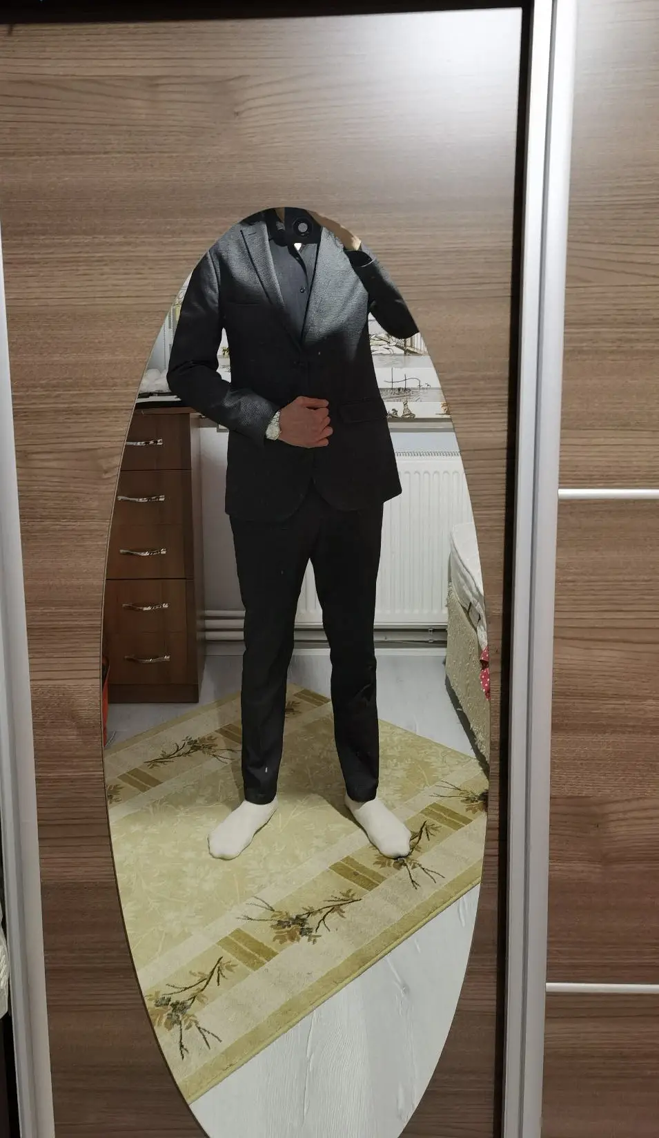 Süvari slim fit takım