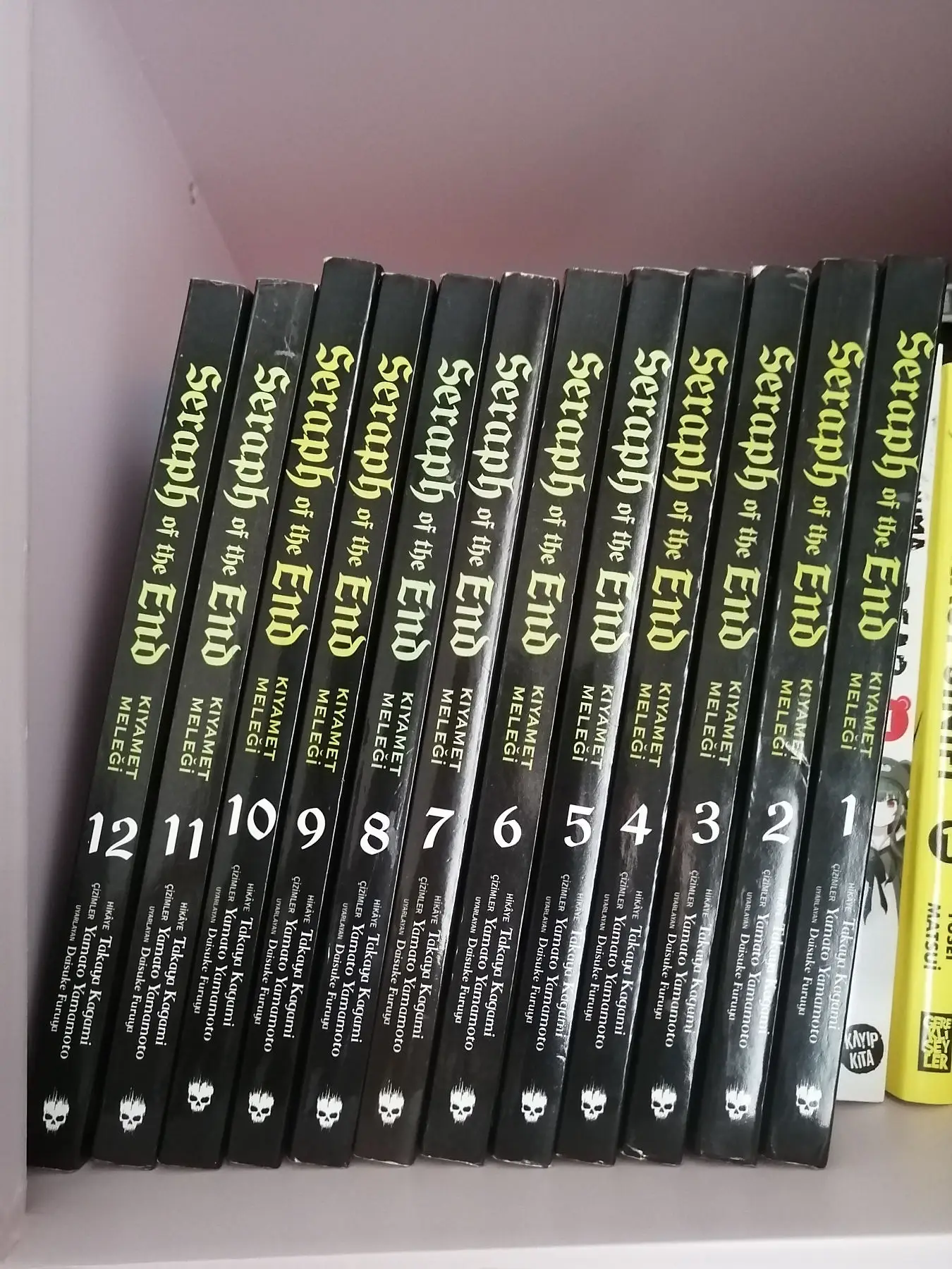 Seraph of the end 1-12 manga set