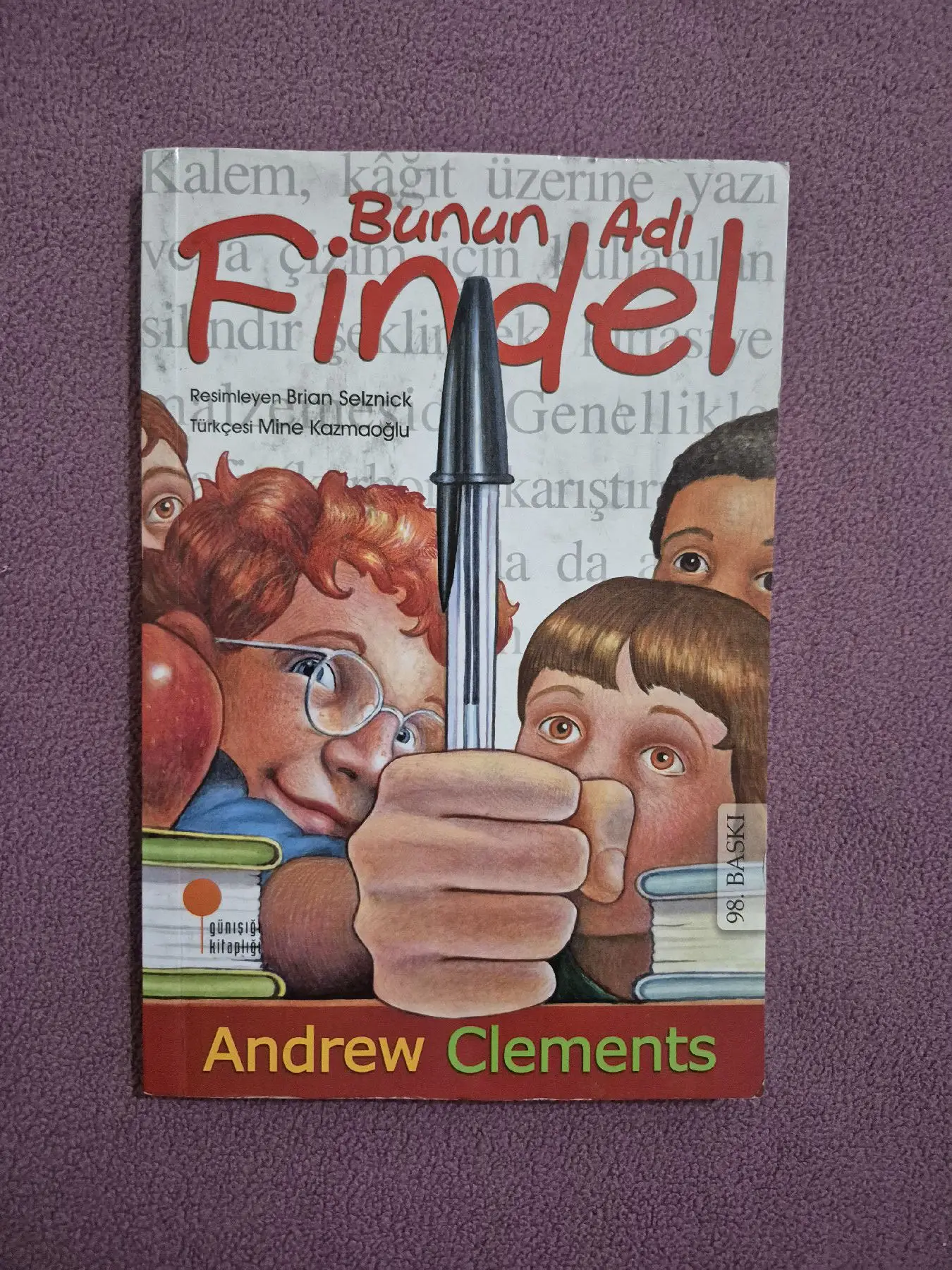 Bunun adı findel - andrew clements