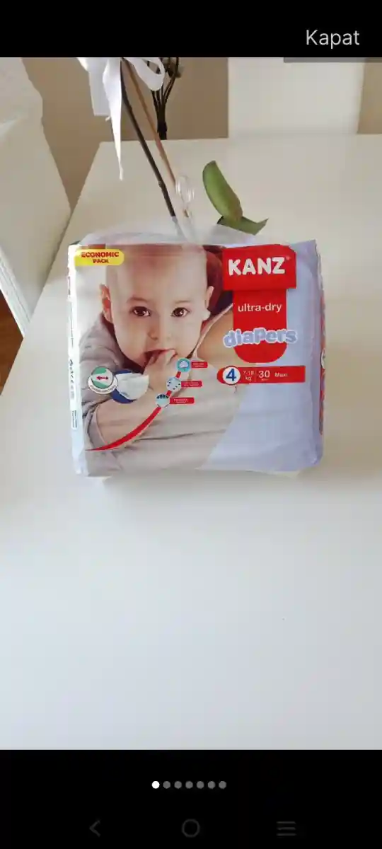 Kanz ultra-dry bebek bezi paketi