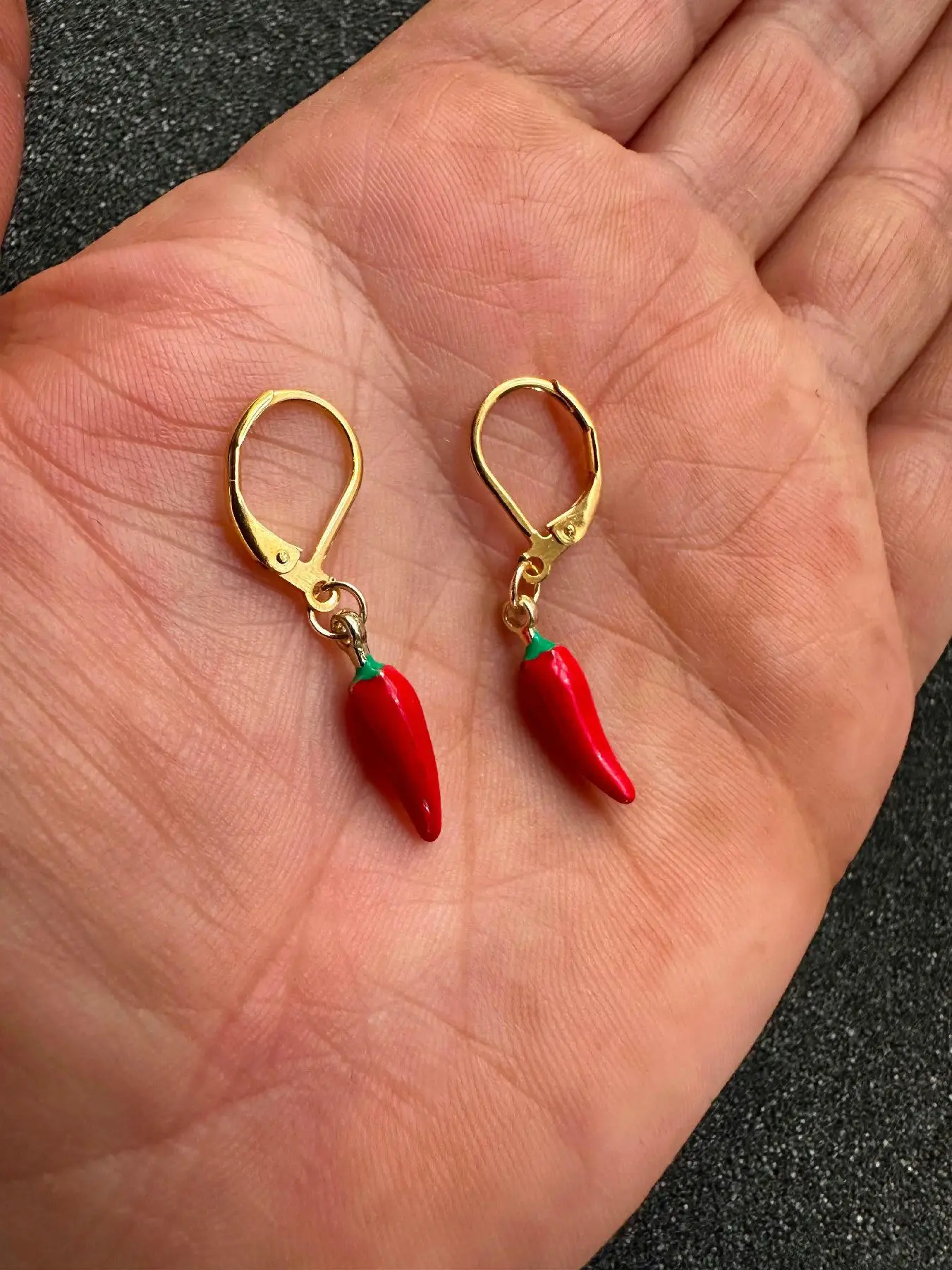 çelik gold küpe