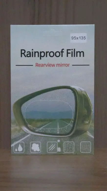 Yağmura dayanıklı ayna filmi