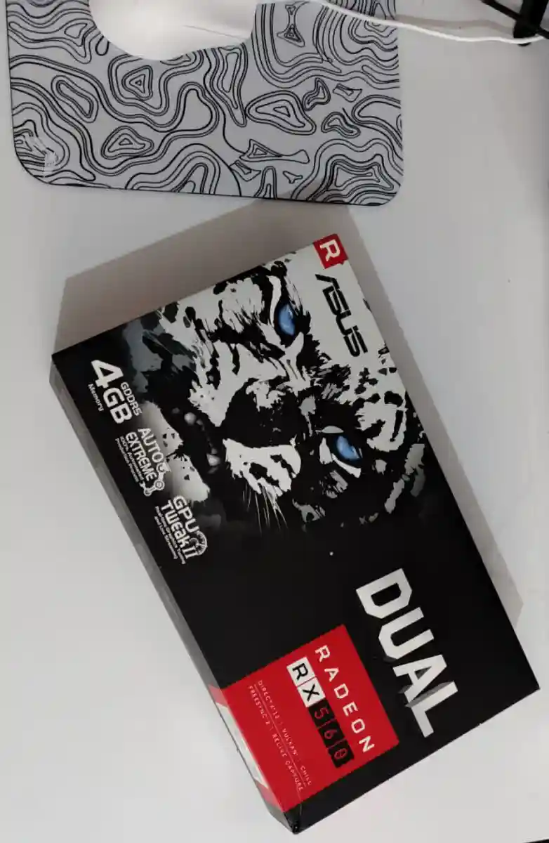 Asus dual rx560 4 gb 128 bit açılmamış bilgisayar ekran kartı gddr5