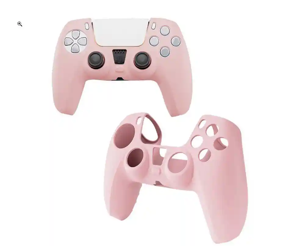 Pembe ps5 oyun kumandası kılıfı