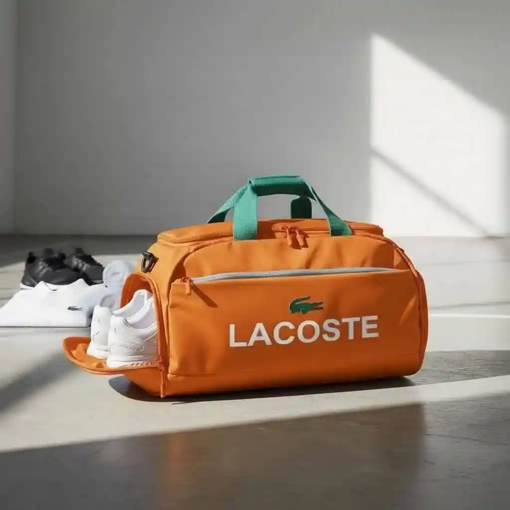 Turuncu lacoste spor çantası