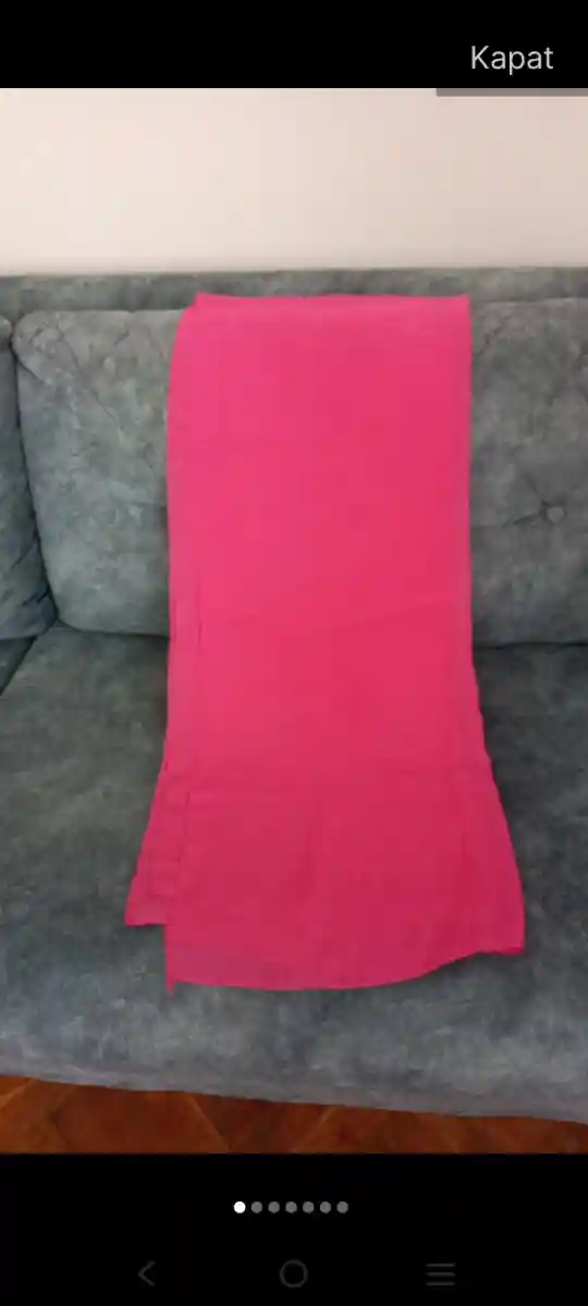 Pembe renkli şal modelleri