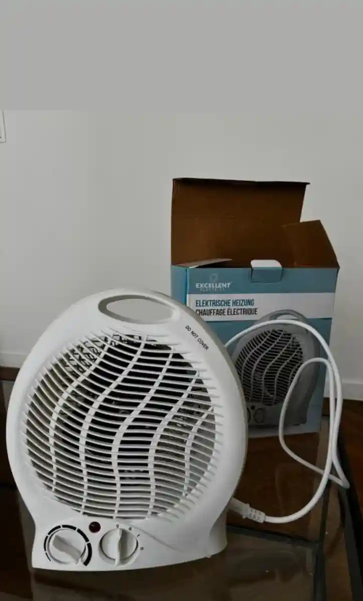 Kullanıma hazır elektrikli isıtıcı satılık
