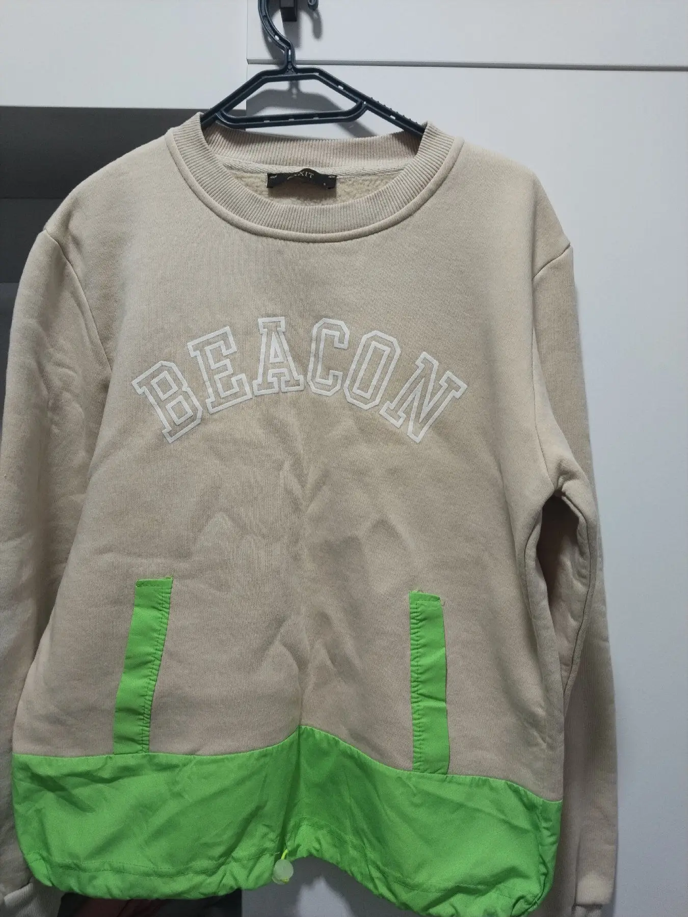 Beacon yazili sweatshirt