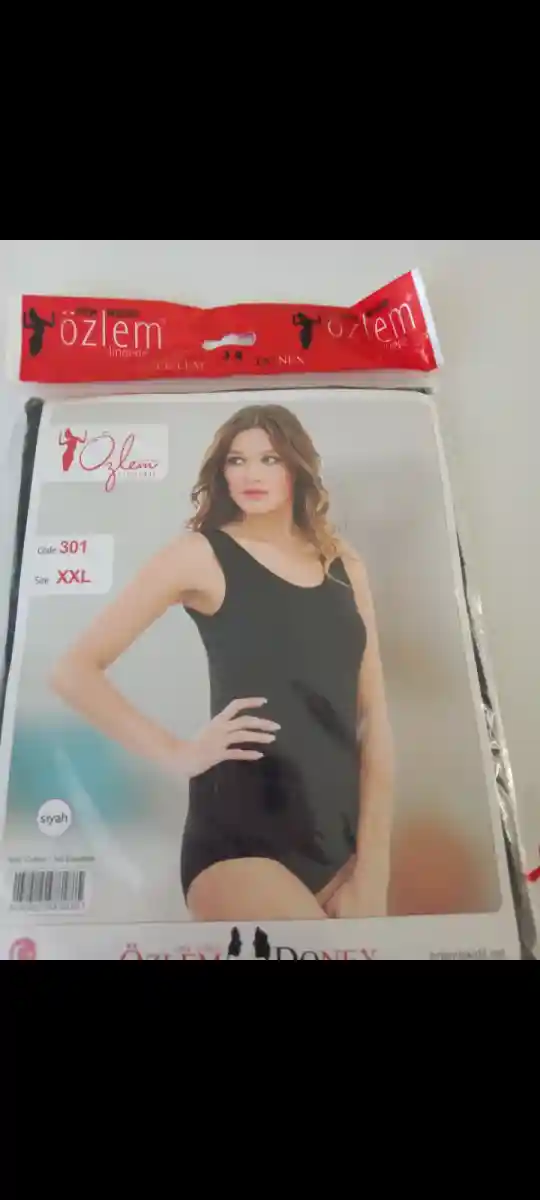 Siyah xxl mayokini