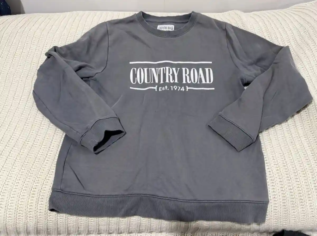 Country road gri sweatshirt