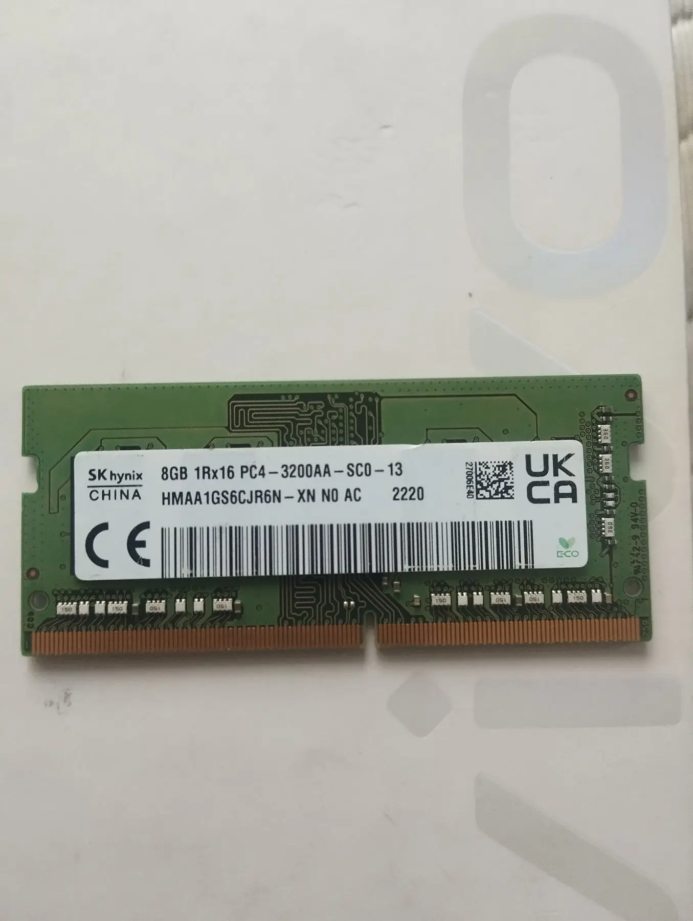 8gb ddr4 ram bellek modülü